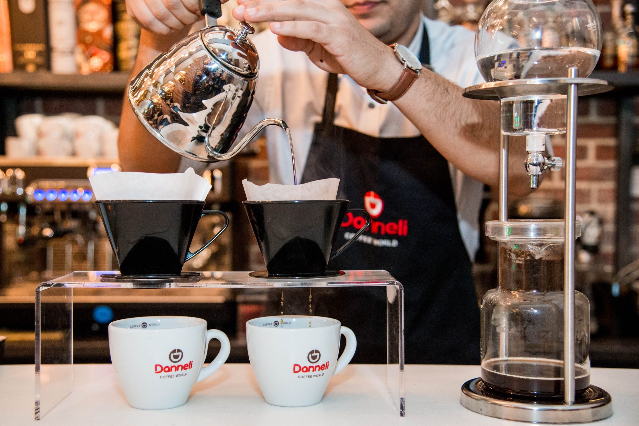 filter coffee brewing